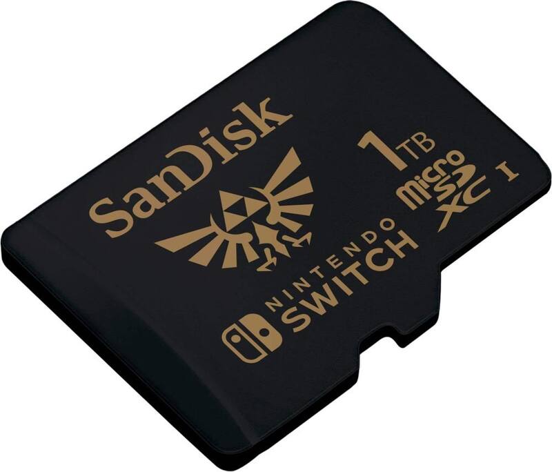 SanDisk - Cartão de memória microSDXC UHS-I de 1 TB para Nintendo